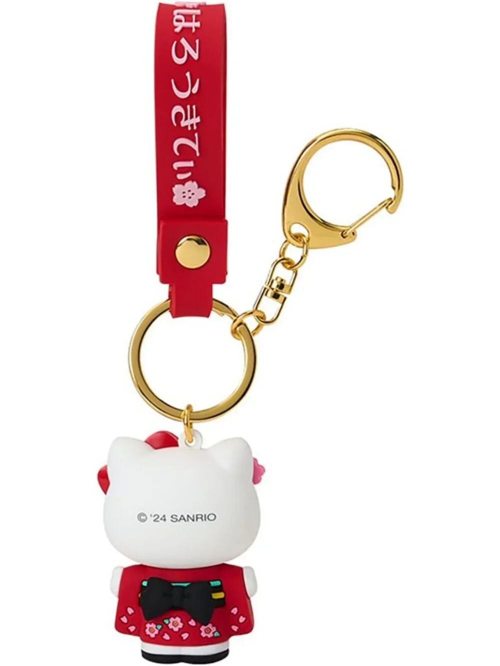 3D Kimono Keychain - Cute Sanrio Character Accessory, Perfect for Bags & Gifts